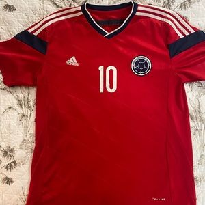 Colombia 2014 Adidas away soccer jersey